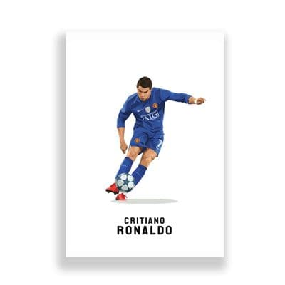 Manchester United Print | Cristanio Ronaldo.
