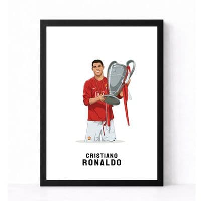 Manchester United Print | Cristiano Ronaldo