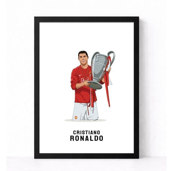 Manchester United Print | Cristiano Ronaldo