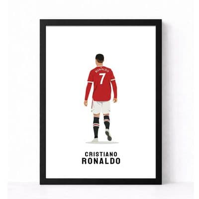 Manchester United Print | Cristiano Ronaldo No.7