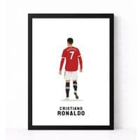 Manchester United Print | Cristiano Ronaldo No.7