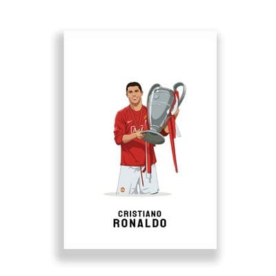 Manchester United Print | Cristiano Ronaldo