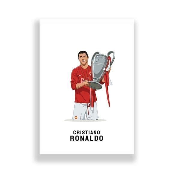 Manchester United Print | Cristiano Ronaldo
