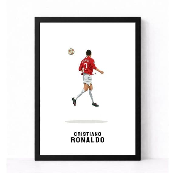 Manchester United Print | Cristiano Ronaldo.