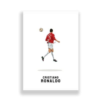 Manchester United Print | Cristiano Ronaldo.