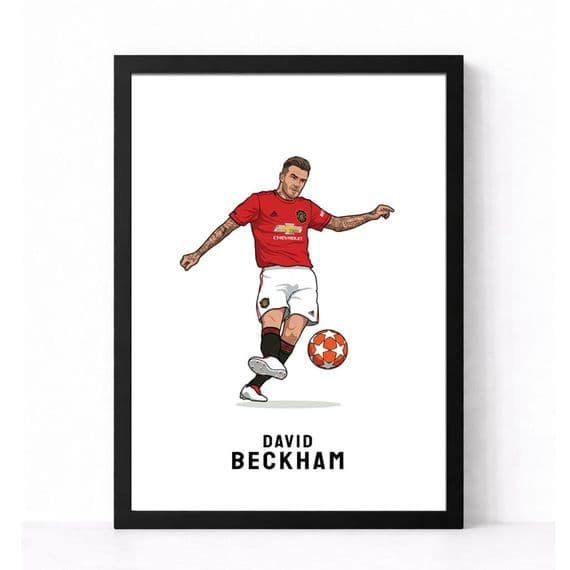 Manchester United Print | David Beckham