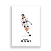Manchester United Print | David Beckham Away