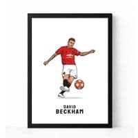 Manchester United Print | David Beckham