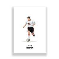 Manchester United Print | Denis Irwin