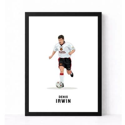 Manchester United Print | Denis Irwin