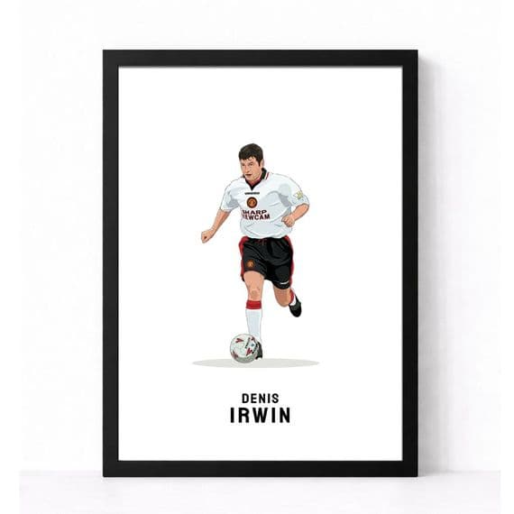 Manchester United Print | Denis Irwin