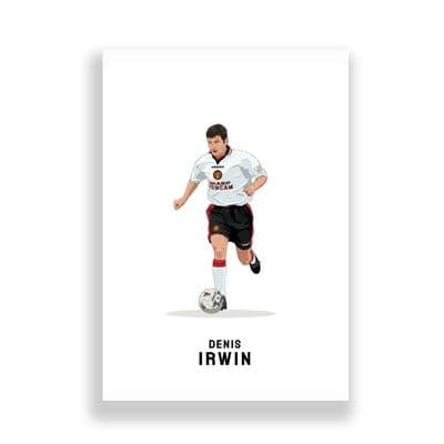 Manchester United Print | Denis Irwin