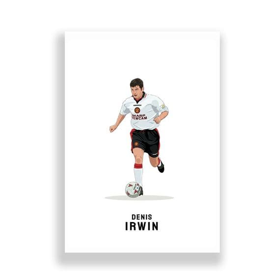 Manchester United Print | Denis Irwin