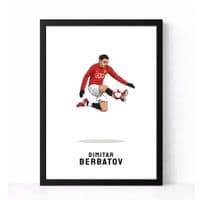 Manchester United Print | Dimitar Berbatov.