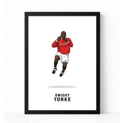 Manchester United Print | Dwight Yorke