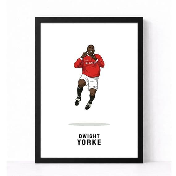 Manchester United Print | Dwight Yorke