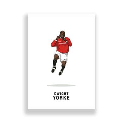 Manchester United Print | Dwight Yorke