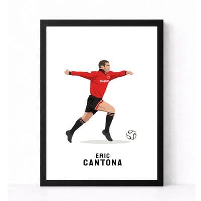 Manchester United Print | Eric Cantona