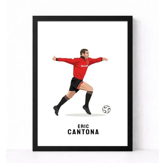 Manchester United Print | Eric Cantona