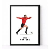 Manchester United Print | Eric Cantona