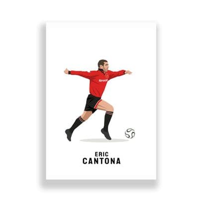 Manchester United Print | Eric Cantona
