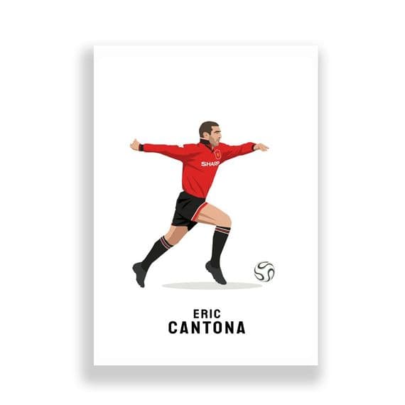 Manchester United Print | Eric Cantona