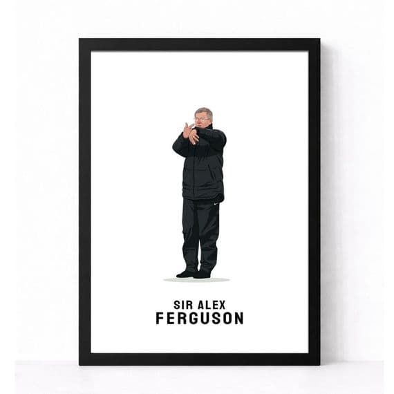 Manchester United Print | Fergie Time