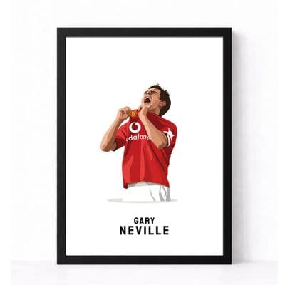 Manchester United Print | Gary Neville