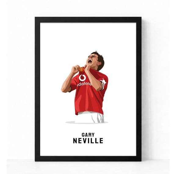 Manchester United Print | Gary Neville