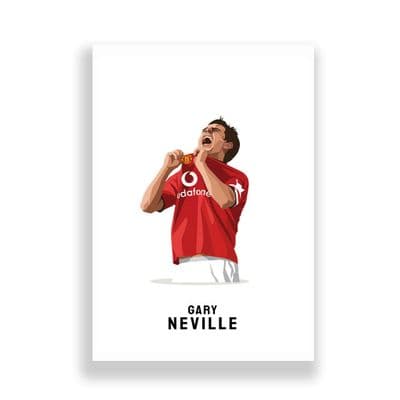 Manchester United Print | Gary Neville