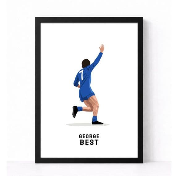 Manchester United Print | George Best 1968