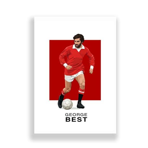 Manchester United Print | George Best