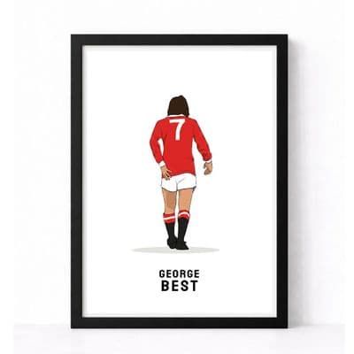 Manchester United Print | George Best No.7