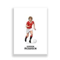 Manchester United Print | Gordon McQueen