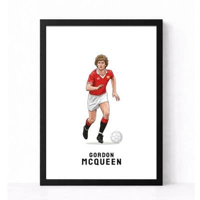 Manchester United Print | Gordon McQueen
