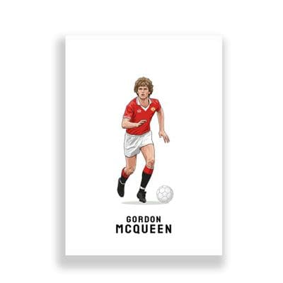 Manchester United Print | Gordon McQueen