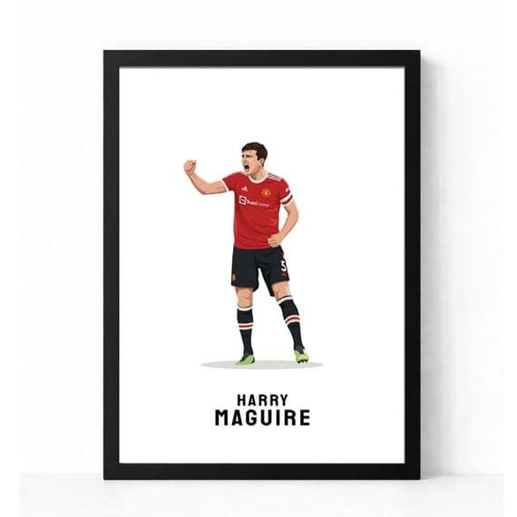 Manchester United Print | Harry Maguire