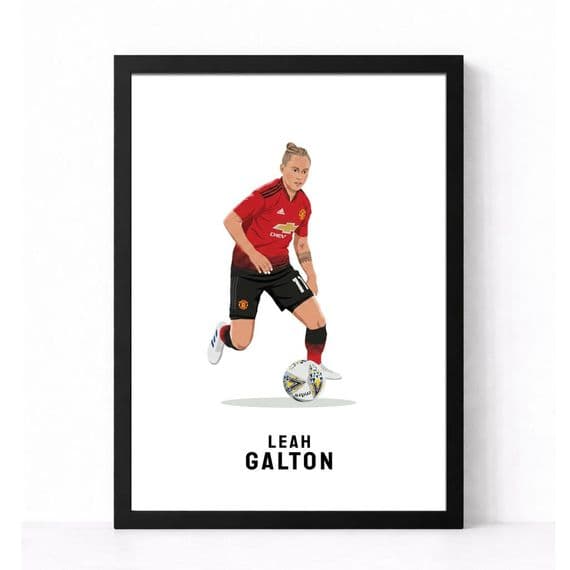 Manchester United Print | Leah Galton