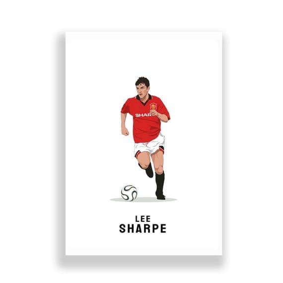 Manchester United Print | Lee Sharpe