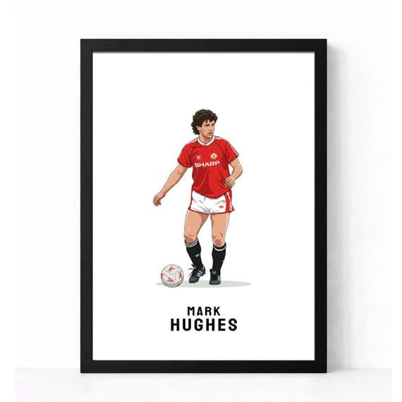 Manchester United Print | Mark Hughes