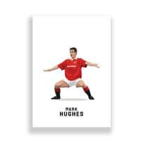 Manchester United Print | Mark Hughes.