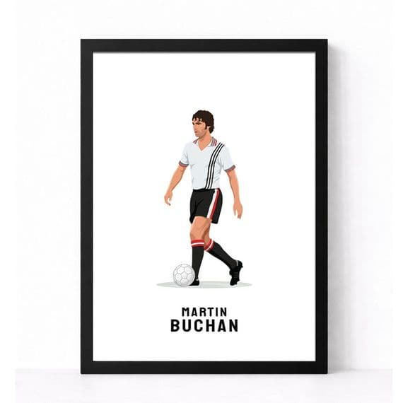 Manchester United Print | Martin Buchan