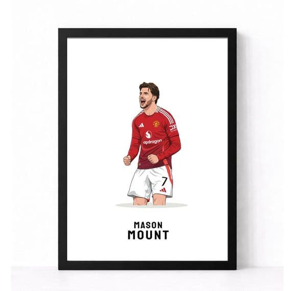 Manchester United Print | Mason Mount