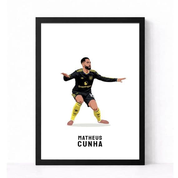 Manchester United Print | Matheus Cunha