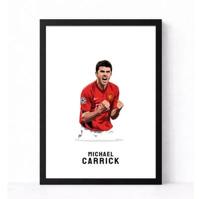 Manchester United Print | Michael Carrick