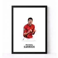 Manchester United Print | Michael Carrick