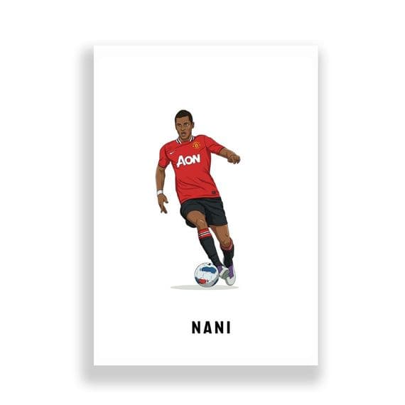 Manchester United Print | Nani