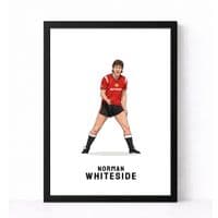 Manchester United Print | Norman Whiteside