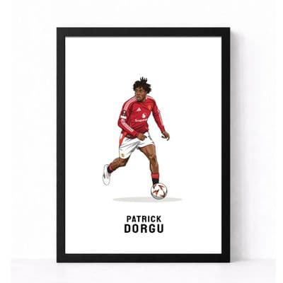 Manchester United Print | Patrick Dorgu