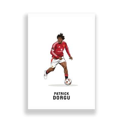 Manchester United Print | Patrick Dorgu